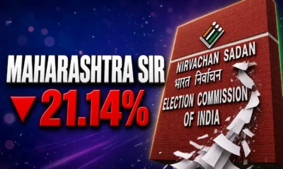 Maharashtra SIR draft roll 21.14 percent names off